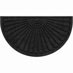 Apache Half Round Scraper, Black Sunburst