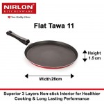 NIRLON Kitchenware Non Stick Aluminium Cookware Gift Set of 4 Pieces (FT11_AC_ST12_CS24)