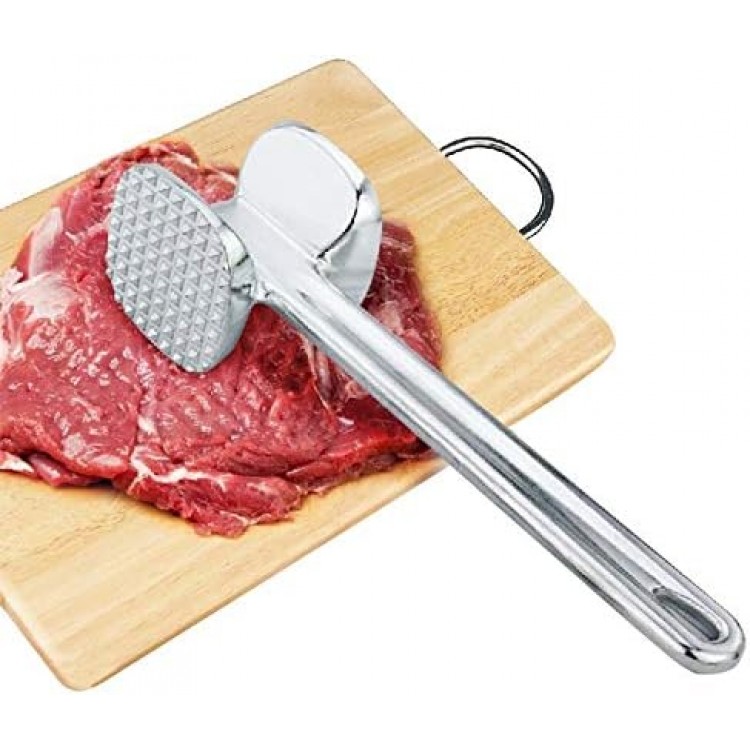 Kitchenware Gadgets Aluminum Alloy Loose Tenderizers Meat Hammer Steak Pork Kitchen Tools, Large Size: 6.5 x 25.0cm Kitchenware Gadgets