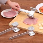 Kitchenware Gadgets Aluminum Alloy Loose Tenderizers Meat Hammer Steak Pork Kitchen Tools, Large Size: 6.5 x 25.0cm Kitchenware Gadgets