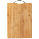 Kitchenware Gadgets Kitchen Rectangular Bamboo Chopping Block Thickening Cutting Board, Size: 30cm x 20cm Kitchenware Gadgets