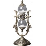 Hourglass Timer, 15 Minutes Embossed Golden Hourglass Timer,Used for Vintage Home Decoration, Office/Desk Decoration, Kitchen Wedding Gifts (P1-G42U-8VJR)