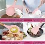 DLD New 29-Piece kitchenware,Cooking Gifts,Non-Stick Pans,Shovels, Spoons,Cutting Utensils,Wooden Handles,Heat-Resistant Silicone,Cutting Boards,Storage Barrels,Kitchen Gadget Sets