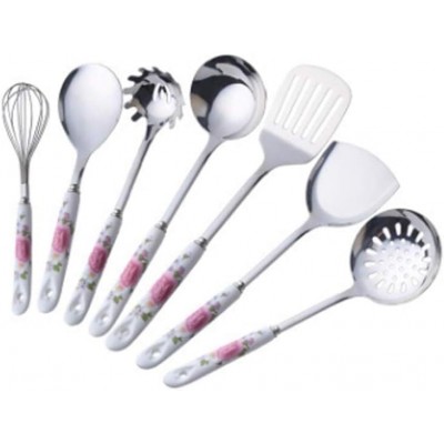 Stainless Steel Seven-Piece Kitchenware Set Shovel Spoon Kitchen Cooking Tools Kitchenware Kit