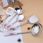 Stainless Steel Seven-Piece Kitchenware Set Shovel Spoon Kitchen Cooking Tools Kitchenware Kit