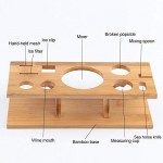 Kitchenware Gadgets 11 in 1 Stainless Steel Cocktail Shaker Tools Set with Wooden Mount, Capacity: 550ml Kitchenware Gadgets