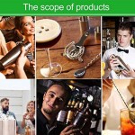 Kitchenware Gadgets Stainless Steel Electroplate Cocktail Shaker Mixer Tools Set, Capacity: 700/600ml Kitchenware Gadgets