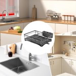 Large Dish Drying Rack, Dish Rack, Metal Dish Rack, Rustproof Dish Rack, Kitchen Drying Rack, Utensil Holder, Kitchenware Rack, Utensils Drying Holder Rack