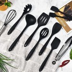 Silicone Kitchenware, Silicone Kitchen Utensil Set, 14Pcs Cooking Utensils Baking Tools Heat Resistant Silicone Handle Non-stick