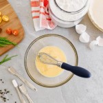 Chef Pomodoro Kitchen Whisk 3-Piece Set, Stainless Steel Wire Balloon Whisk Utensil, Baking Wisk Kitchenware Cooking Tool