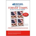 USPS 1st Class Stamps Flag Forever Stamp, 100 ct