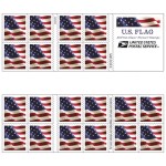 USPS 1st Class Stamps Flag Forever Stamp, 100 ct