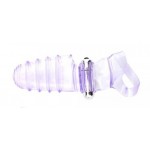 Simulated penis of the glans, female vibrating egg jumping fun teaser, vibrating finger sleeve, thumb prick sleeve, female appliance