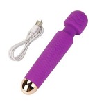 25 frequency Knight Single Dragon Scale Vibration Massage Stick USB Charging Silicone Vibrator Women's Fun Masturbation Supplies