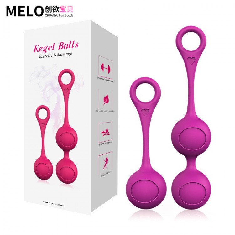 Kegel Ball Single and Double Ball Women's Vaginal Dumbbell Smart Ball Sex Products Adult Sex Products