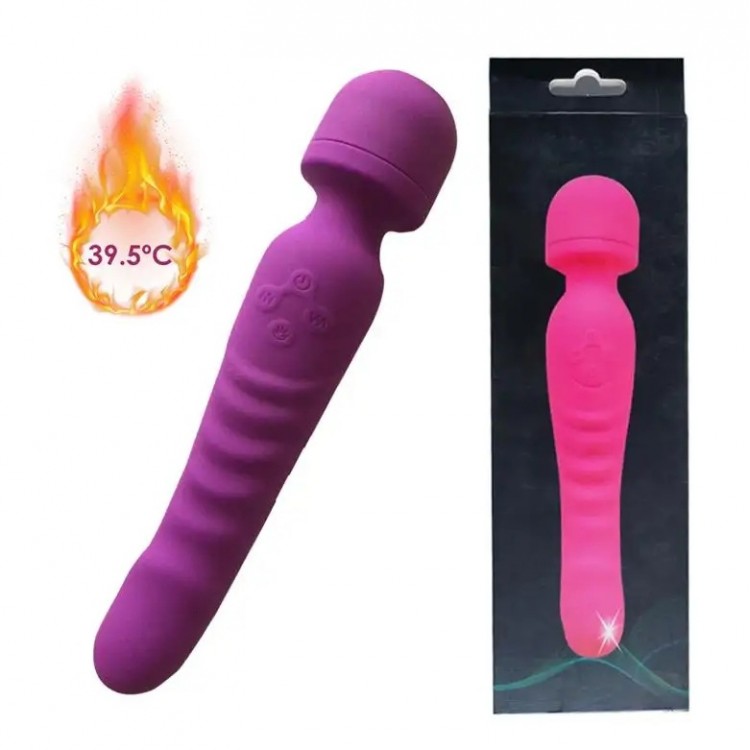 Full pack rubber dual motor G-point vibration masturbator Fun vibration massage stick Women's masturbator Adult sex toy