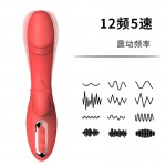 Factory's New Silicone Vibration Massage Stick Women's Fun Masturbation Appliance Tongue Add AV Vibration Stick Adult Fun