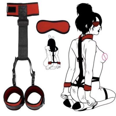 SM item binding props, fun bed straps, women's fun sex item binding straps, adult sex items