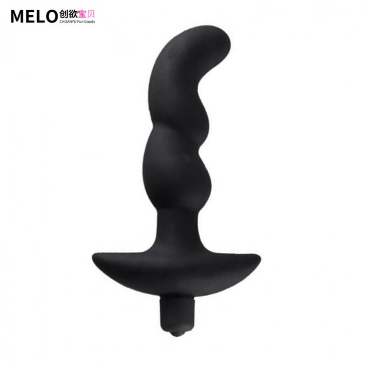 10 frequency silicone anal plug for adult sex products, sex toys, women's vestibular vibration anal sex products, anal plug