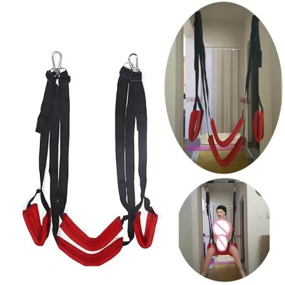 Adult products, red leopard print Carmen swing, couple's fun binding and binding straps, SM items, props, women's toys