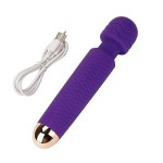 25 frequency Knight Single Dragon Scale Vibration Massage Stick USB Charging Silicone Vibrator Women's Fun Masturbation Supplies