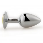 Conventional anal plug, small size metal stainless steel anal plug, fun and healthy adult products, alternative toys