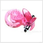 Fun men's toys Tongue vibration lock ring Silicone penis sleeve Fun sex toys Adult sex products
