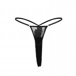 Guiruo Fun Underwear Sexy Perspective Attractive Opening No Take Off Triangle Pants Plush Flirting Tail Female Accessories 1817