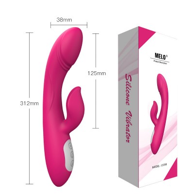 Adult sex toys, female masturbation tools, instant fashion equipment, female AV massage sticks, double G-point vibrating stick factory