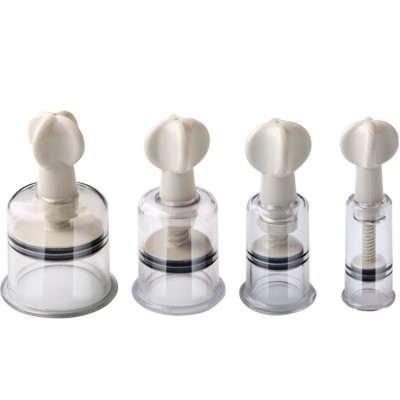 Hand twisted cupping and breast suction device Vacuum cupping equipment Chest massage and teasing cupping device