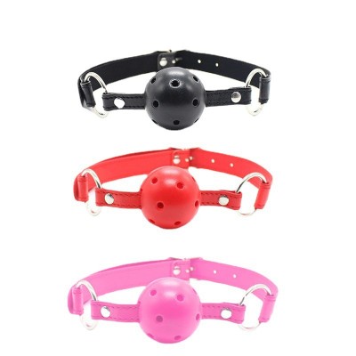 SM props, playful mouth plugs, flirting mouth restraints, leather silicone balls, adult sex toys for couples