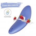 Fully adhesive waterproof, silent and vibrating egg jumping female masturbator for boneless wearing, invisible chest massager for going out