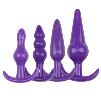 Adult Sexual Products Female Silicone Anal Plug Fun Four Piece Set for Couple Flirting Anal Sexual Products Aftercourt Products
