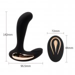 12 frequency wireless remote control vibration backyard massage stick for men's G-point fun toy adult fun massager