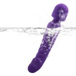 Full pack rubber dual motor G-point vibration masturbator Fun vibration massage stick Women's masturbator Adult sex toy