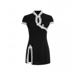 Guiruo Fun Lingerie Sexy Lace Perspective Attractive Split Qipao Mini Short Skirt Nightwear Uniform Fury Set 1204 Guiruo Fun Lingerie Sexy Lace Perspective Attractive Split Qipao Mini Short Skirt Nightwear Uniform Fury Set 1204