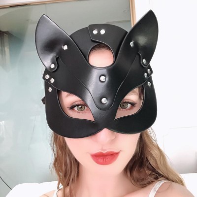 SM bundled items SM props leather fun fox eye mask role-playing mask headgear fun toy sex