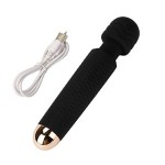 25 frequency Knight Single Dragon Scale Vibration Massage Stick USB Charging Silicone Vibrator Women's Fun Masturbation Supplies