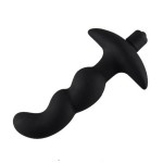10 frequency silicone anal plug for adult sex products, sex toys, women's vestibular vibration anal sex products, anal plug