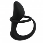 G-spot vestibular prostate massager, male anal plug, silicone anal masturbation rod, lock ring, adult sex toy