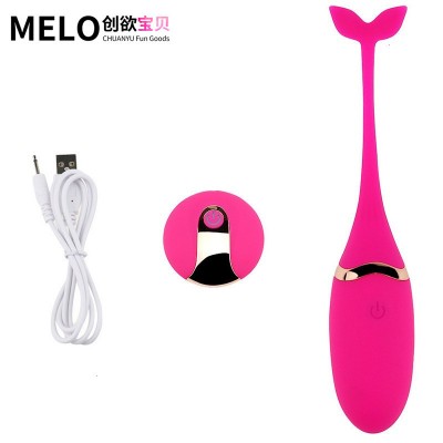 Little Tadpole USB Charging Wireless Remote Control Little Whale Jumping Egg Female Fun Masturbation Device Fun G-spot Vibration