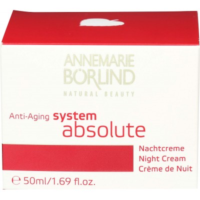 Annemarie Borlind System Absolute Night Cream, 1.69 Ounce