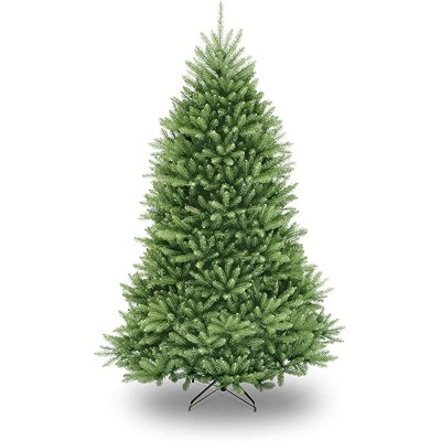 National Tree Company Artificial Full Christmas Tree, Green, Dunhill Fir, Includes Stand, 7.5 Feet
