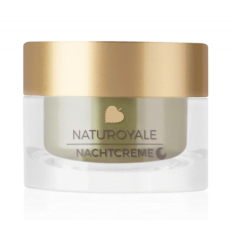 ANNEMARIE BÖRLIND – NATUROYALE Night Cream – Natural Anti Aging Face Cream - Retinol, Vitamin C + E for a Fresher, Smoother and Tighter Skin with a New, Youthful Glow – Step 4 of 5 – 1.69 oz.