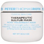 Therapeutic Sulfur Acne Treatment Mask, Maximum-Strength Sulfur Mask for Acne, Clears Up and Helps Prevent Acne Blemishes, Oil Absorbing and Pore Cleansing