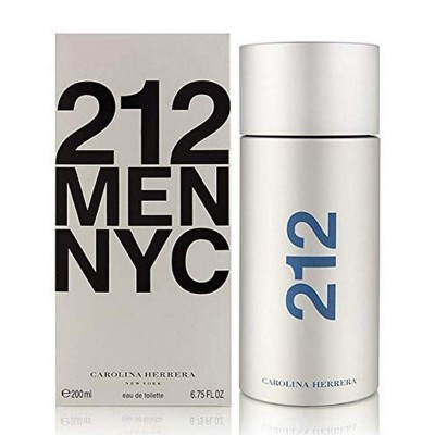 212 by Carolina Herrera Eau De Toilette Spray For Men 6.7 oz 200 ml.