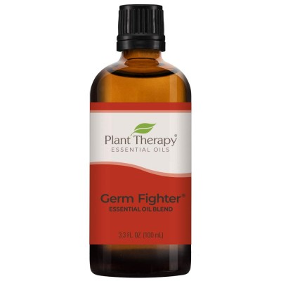 Plant Therapy Germ Fighter Essential Oil Blend 100% Pure, Undiluted, Natural Aromatherapy, Therapeutic Grade 100 mL (3.3 oz)