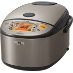 Zojirushi NP-HCC18XH Induction Heating System Rice Cooker and Warmer, 1.8 L, Stainless Dark Gray