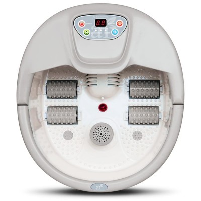 artnaturals Foot Spa Massager - Lights &amp; Bubbles - Heated - Temperature Control - Soothe &amp; Relax Tired Feet w/ All in One Therapeutic Home Salon &amp; Massager Tub - Foot Bath Pedicure