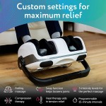 Cloud Massage Shiatsu Foot Massager Machine -Increases Blood Flow Circulation, Deep Kneading, with Heat Therapy -Deep Tissue, Plantar Fasciitis, Diabetics, Neuropathy